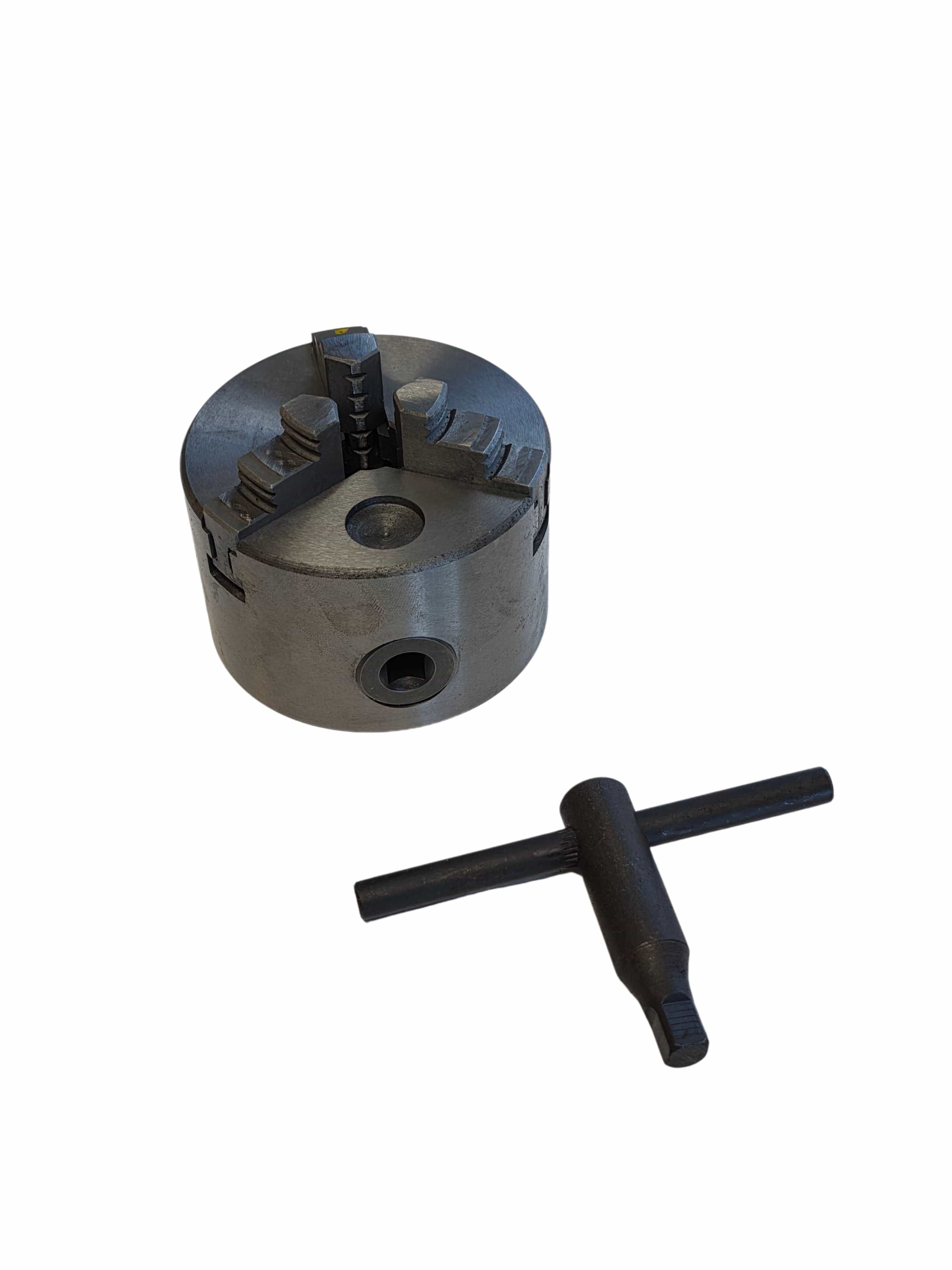 Twin Eagle Imports ACCESSORIES K11-80 3-Jaw 80mm Self-Centering Manual Lathe Chuck