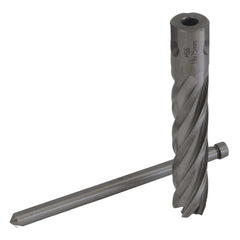 Twin Eagle Imports Annular Cutter 19 x 75mm D.O.C HSS Weldon Shank Annular Cutter with Pilot Pin