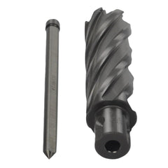 Twin Eagle Imports Annular Cutter 28 x 75mm D.O.C HSS Weldon Shank Annular Cutter with Pilot Pin