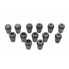Twin Eagle Imports Collet Kit 12 Pc ER20 Spring Collet set 2 - 13 mm