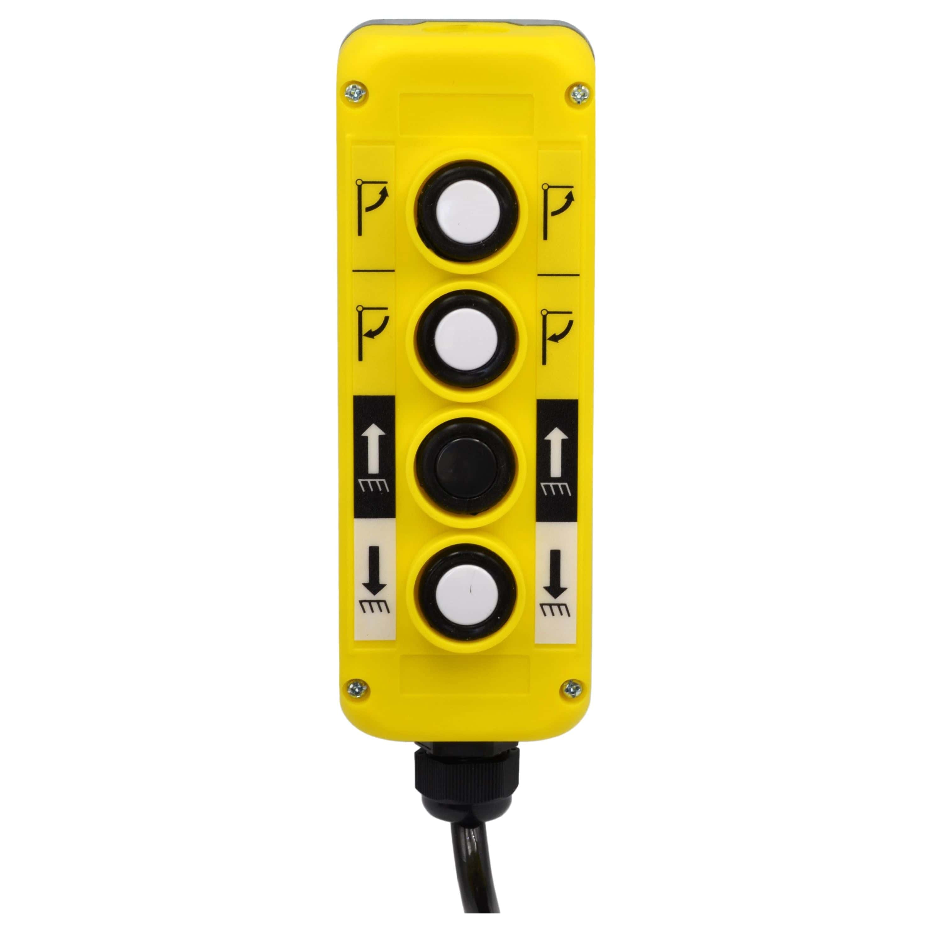 Twin Eagle Imports Controller Four Button Pendant Control Station For Hoist For Crane