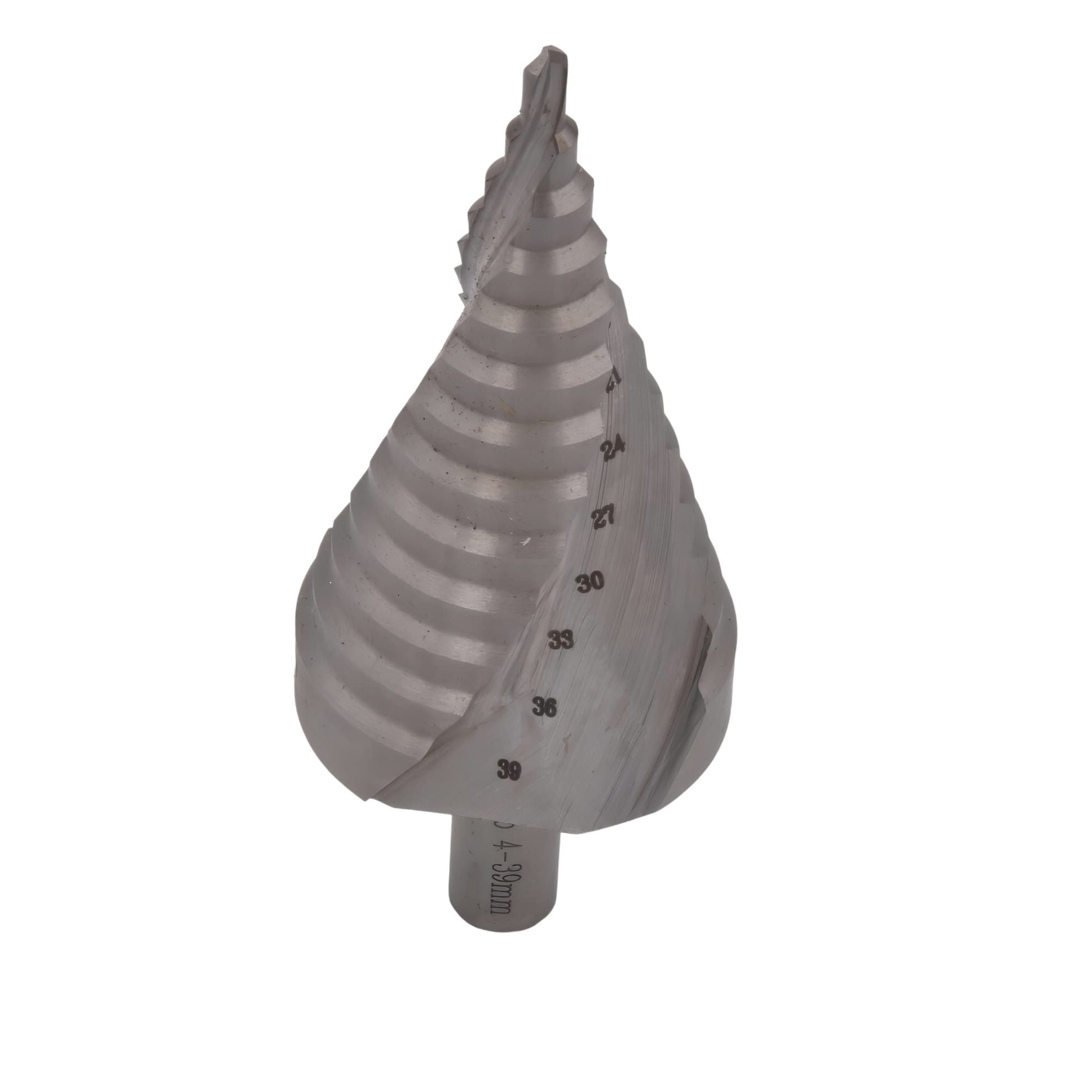 Twin Eagle Imports DRILLS Spiral Flute Step Drill Bit 4–39mm x 3mm Increment