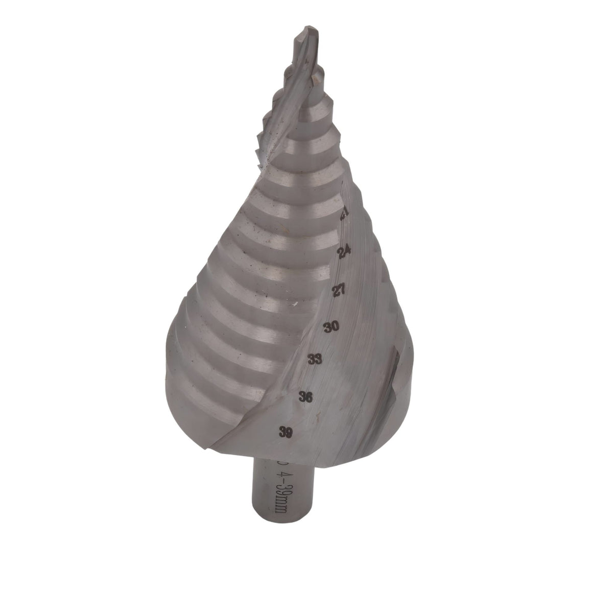 Twin Eagle Imports DRILLS Spiral Flute Step Drill Bit 4–39mm x 3mm Increment