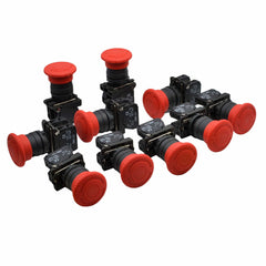 Twin Eagle Imports E Stops Emergency E Stop Panel Mount x 10 piece Switch Electrical 12V 24V  TB5-AS545 Schneider
