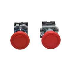 Twin Eagle Imports E Stops Telemechanique E-StopXB2 without casing set of 2,  Switch Electrical 12V 24V  XB2-BS545