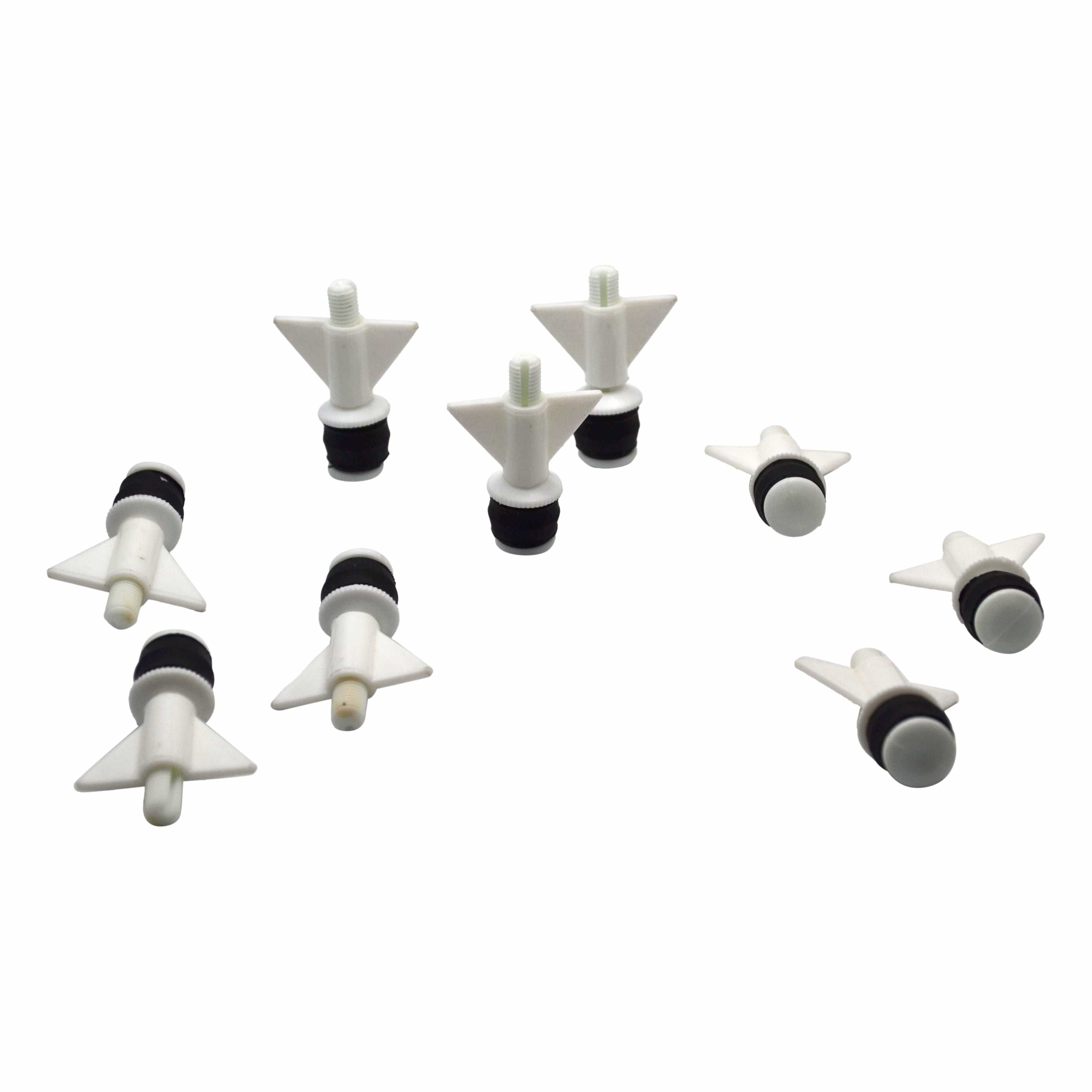 Twin Eagle Imports Expanding Plumbing Plug 9x Nylon Mechanical Pipe Test Plug Bung No Bypass 18mm to 26mm