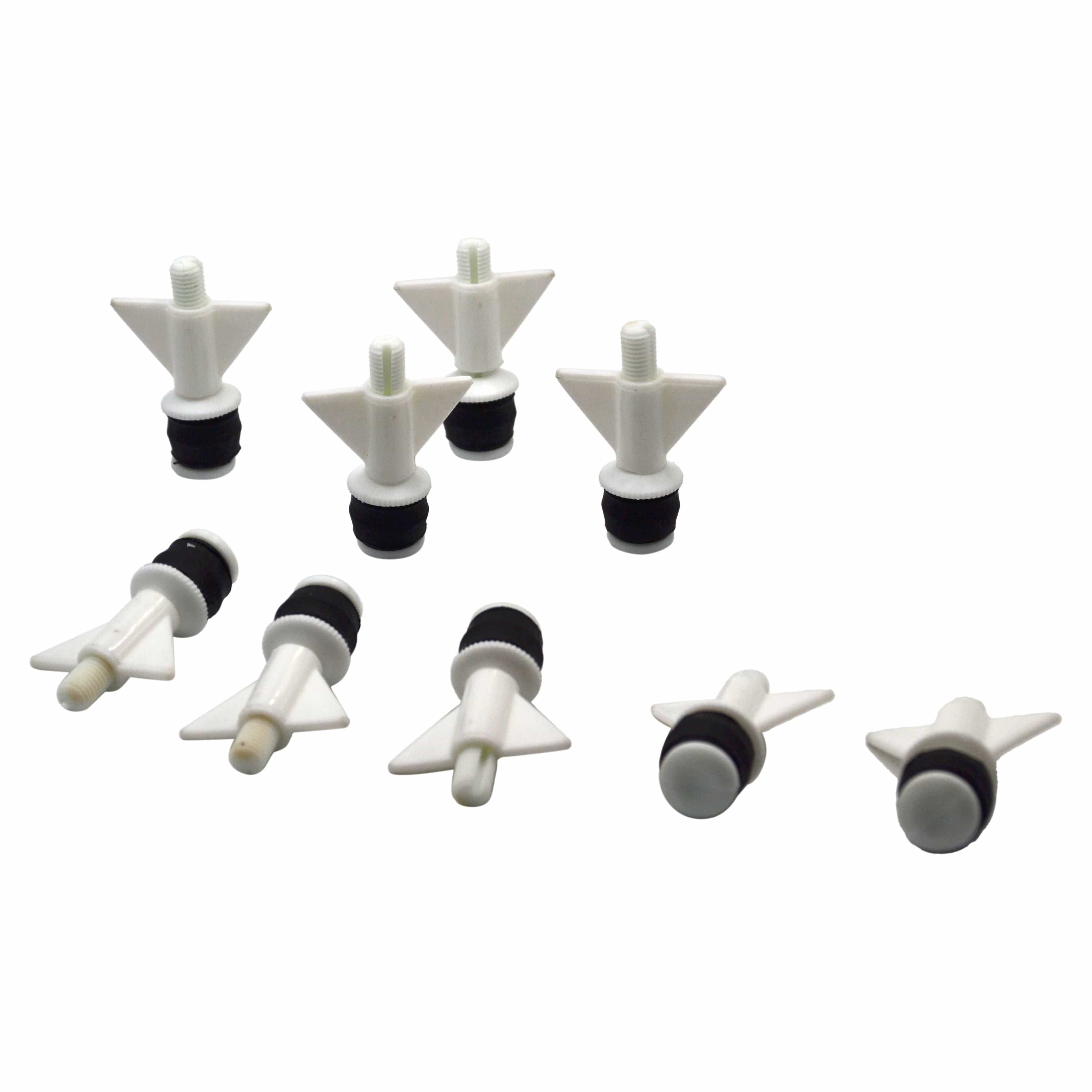 Twin Eagle Imports Expanding Plumbing Plug 9x Nylon Mechanical Pipe Test Plug Bung No Bypass 18mm to 26mm