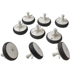 Twin Eagle Imports Expanding Plumbing Plug 9x Nylon Mechanical Pipe Test plug bung with 13mm bypass 119mm to 142mm