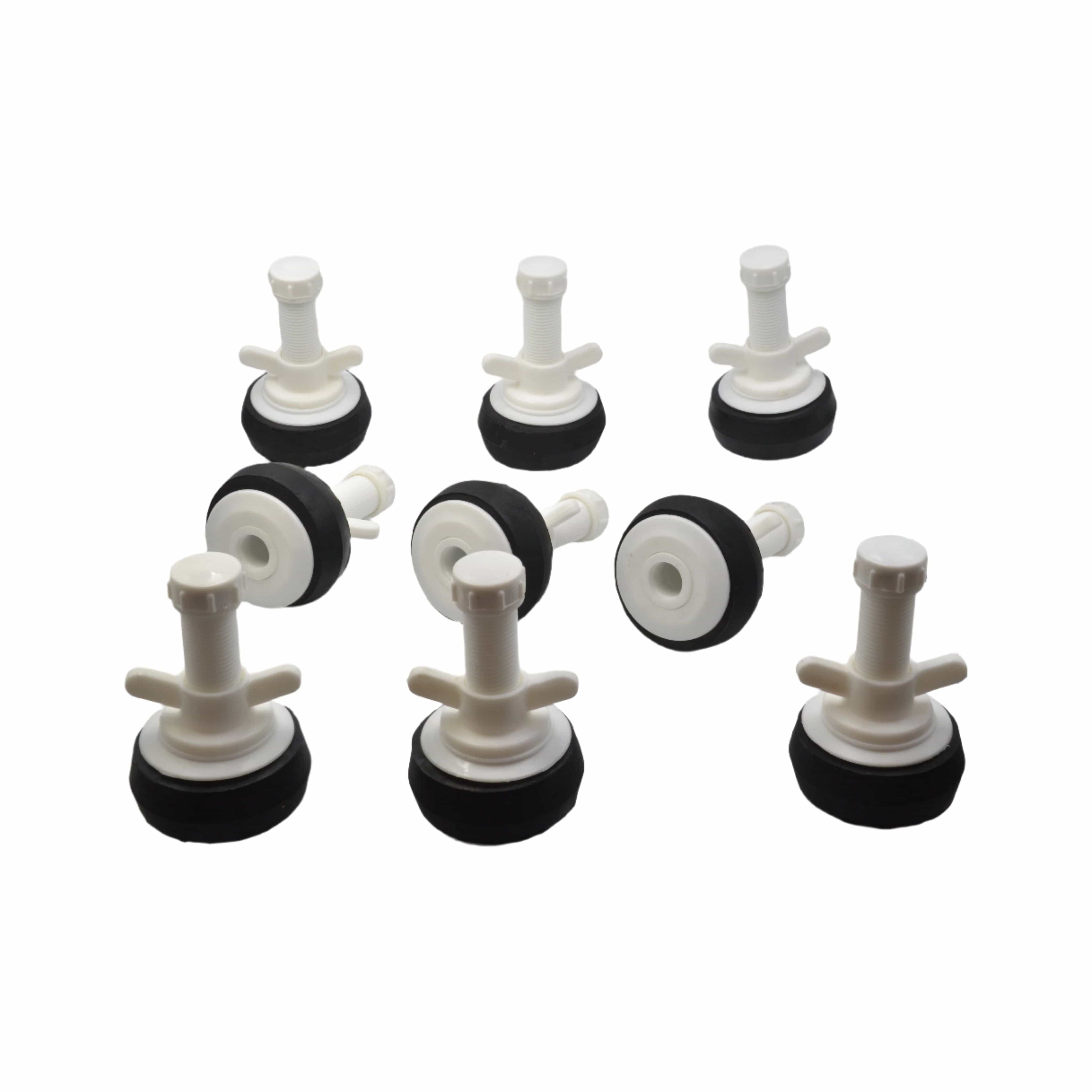 Twin Eagle Imports Expanding Plumbing Plug 9x Nylon Mechanical Pipe Test Plug Bung with 13mm Bypass 63mm to 76mm