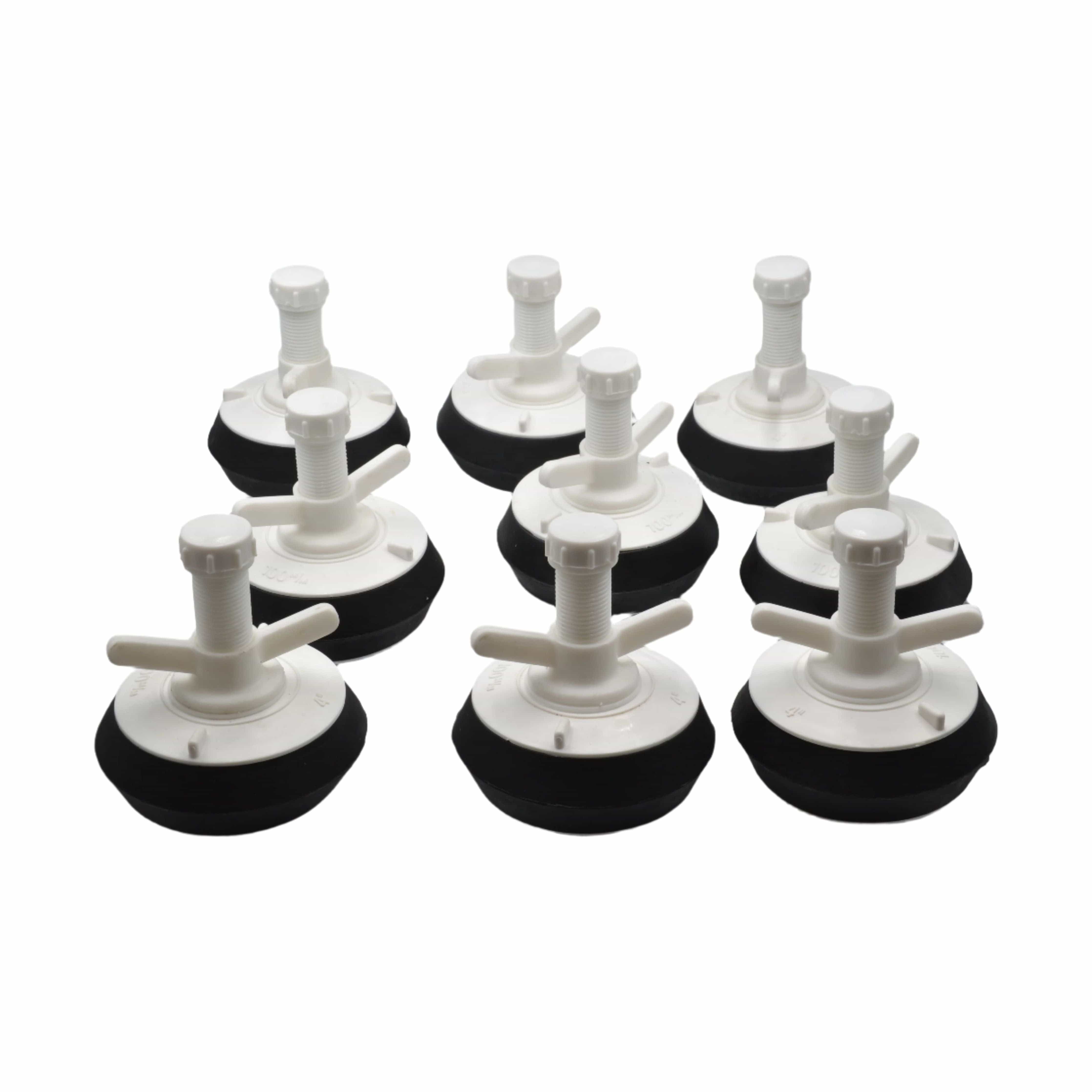 Twin Eagle Imports Expanding Plumbing Plug 9x Nylon Mechanical Pipe Test Plug Bung with 13mm Bypass 92mm to 105mm