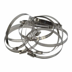 Twin Eagle Imports Grab Kits 10 Piece 304 Stainless Steel 118-140mm Worm Drive Hose Clamp