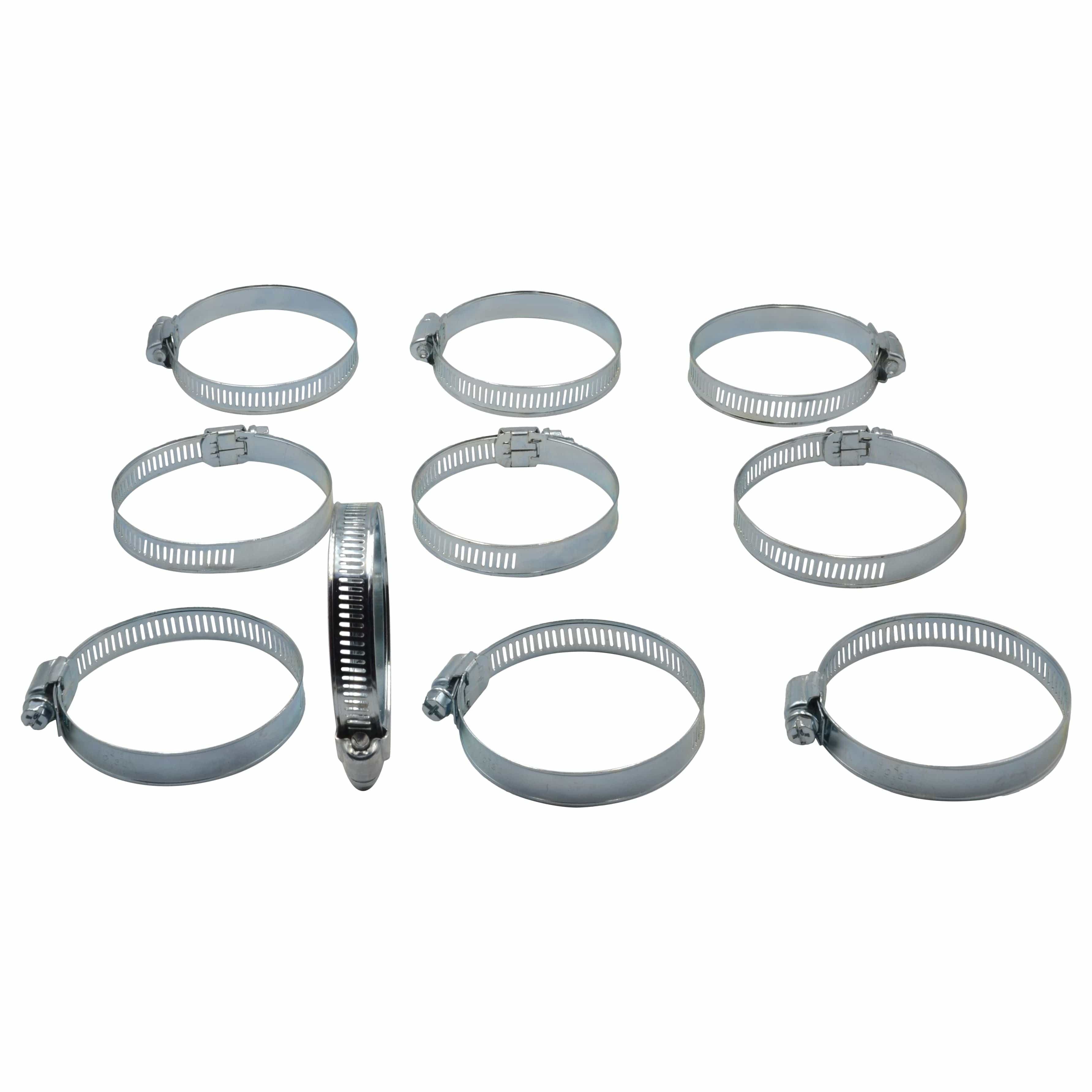 Twin Eagle Imports Grab Kits 10 Piece 304 Stainless Steel 35-70mm Worm Drive Hose Clamp