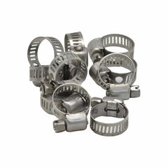 Twin Eagle Imports Grab Kits 10 Piece 304 Stainless Steel 6-15mm Worm Drive Hose Clamp