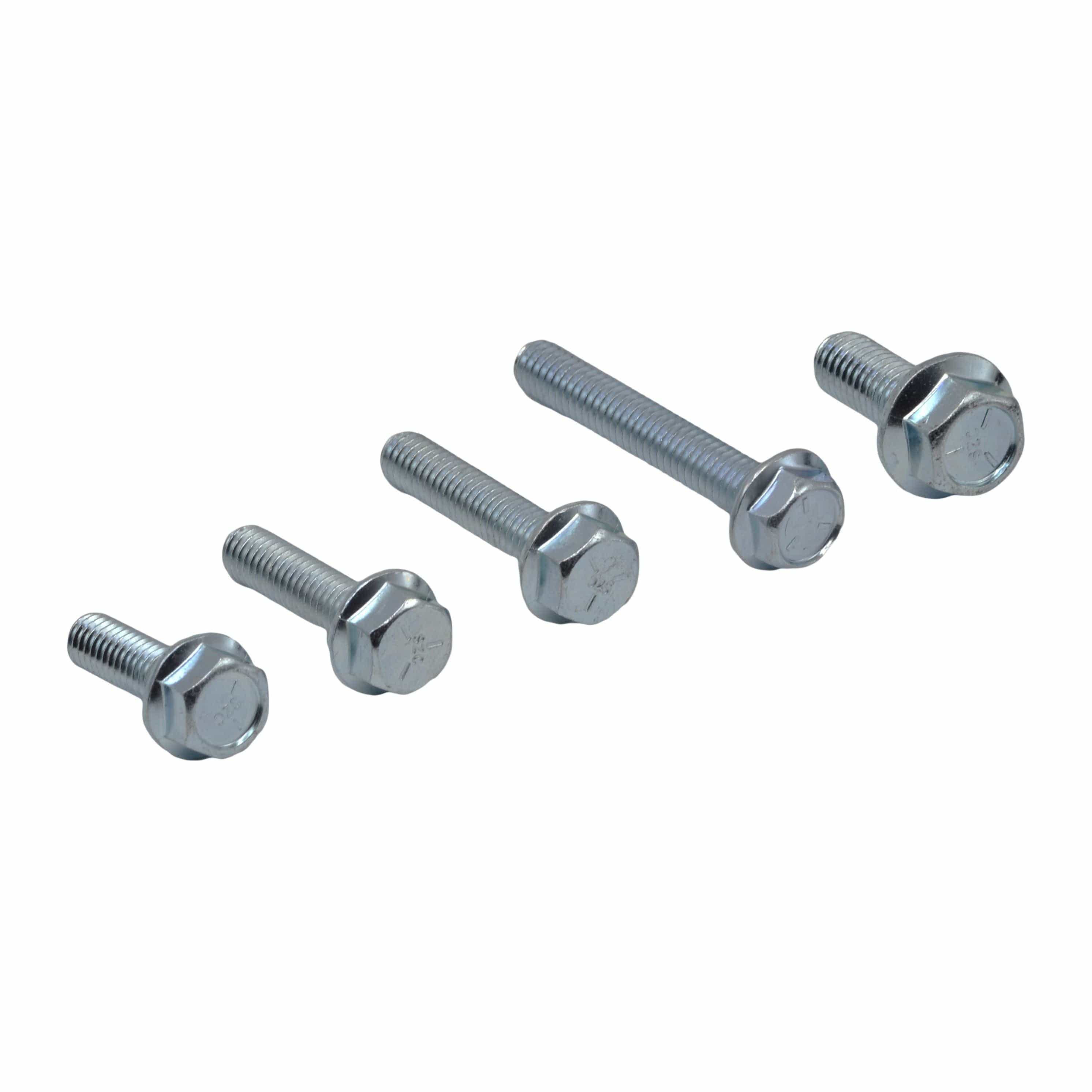 Twin Eagle Imports Grab Kits 318 pc High Tensile Imperial Flange Nut and Bolt Grab Kit Assortment