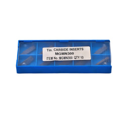 Twin Eagle Imports INSERTS Carbide Grooving Inserts MGMN300 TiAlN Coated 3.0mm (Pack of 10)