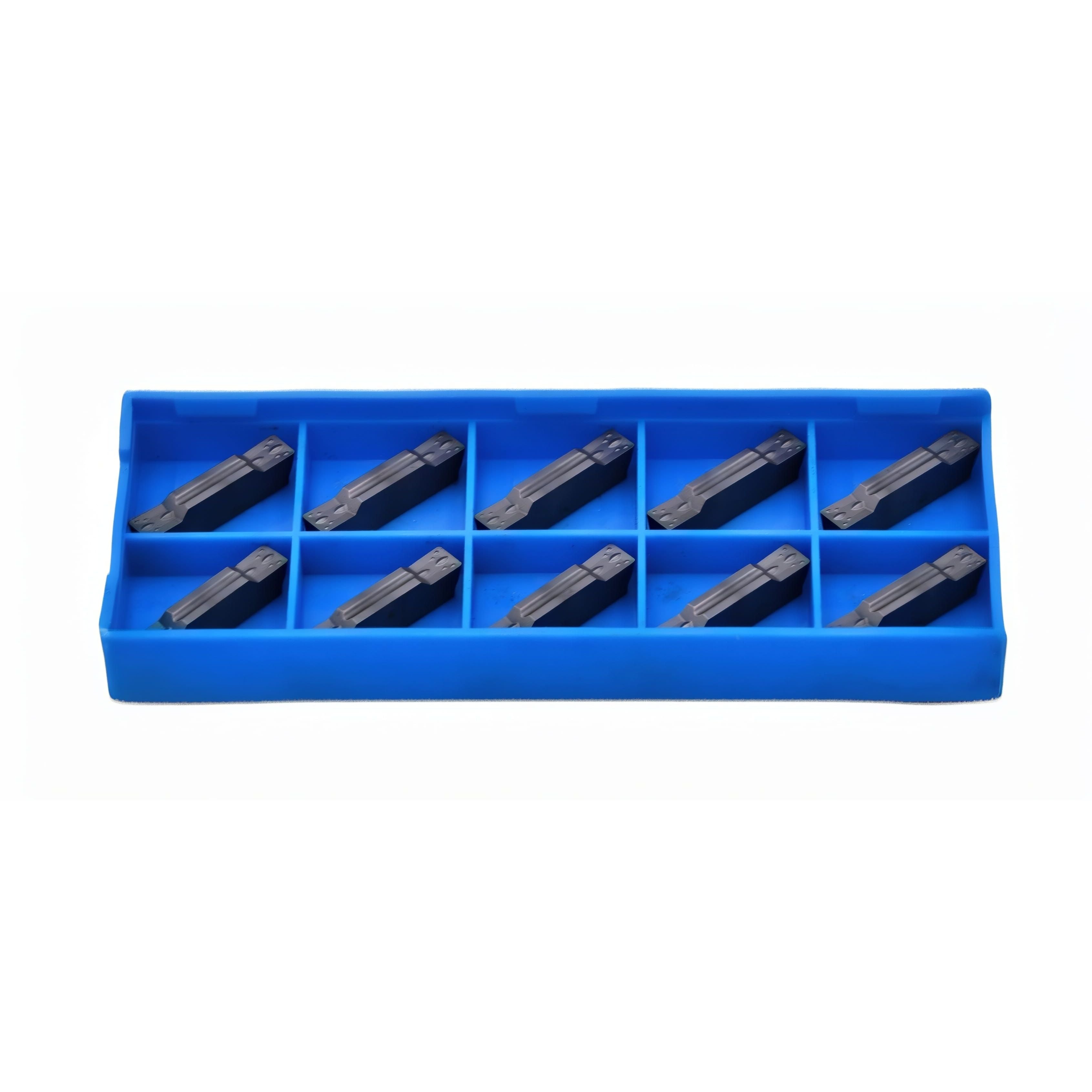 Twin Eagle Imports INSERTS Carbide Grooving Inserts MGMN400 TiAlN Coated 4.0mm (Pack of 10)