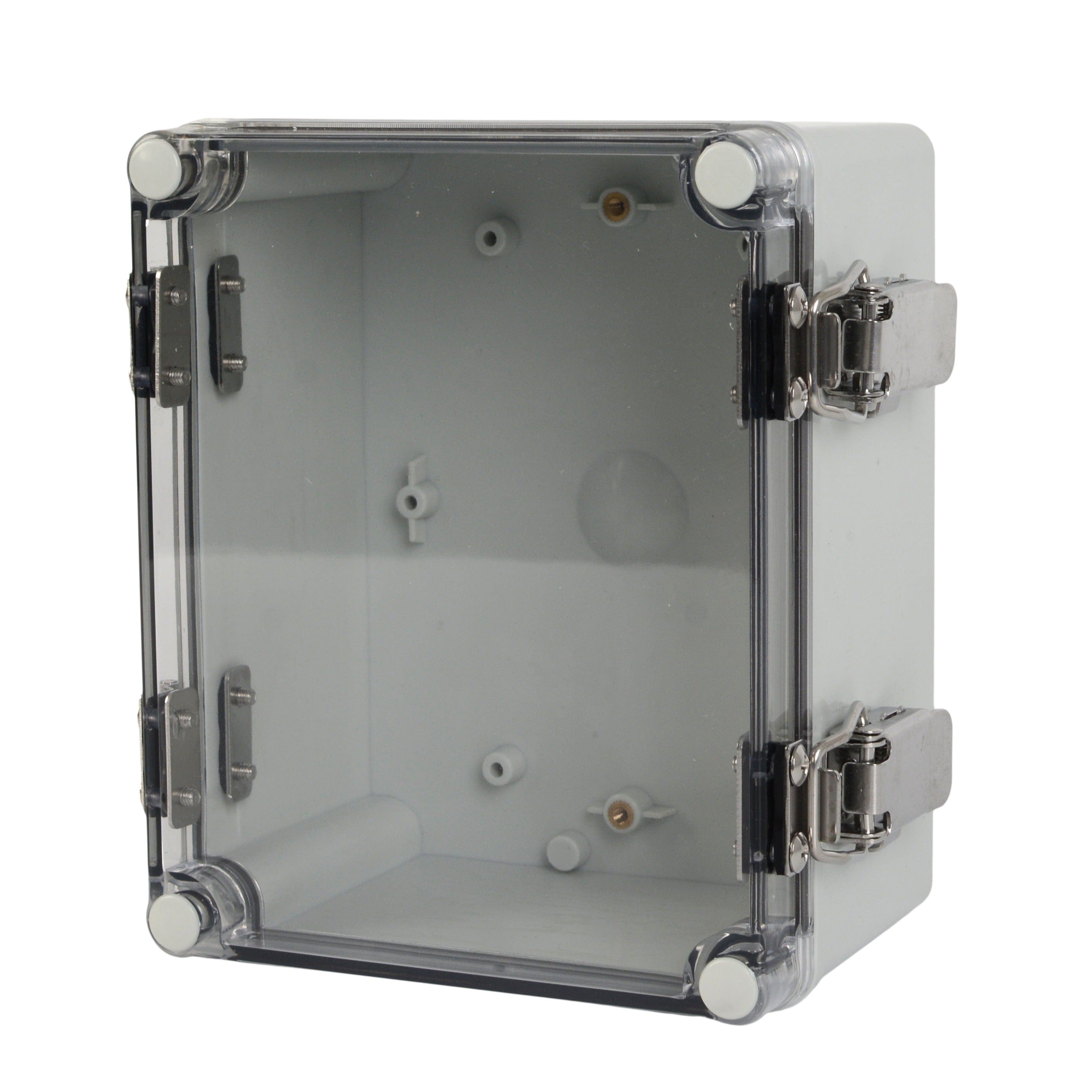 Twin Eagle Imports Junction Box ABS IP66 Clear Lid Hinge Junction Box 140 x 170 x 95mm