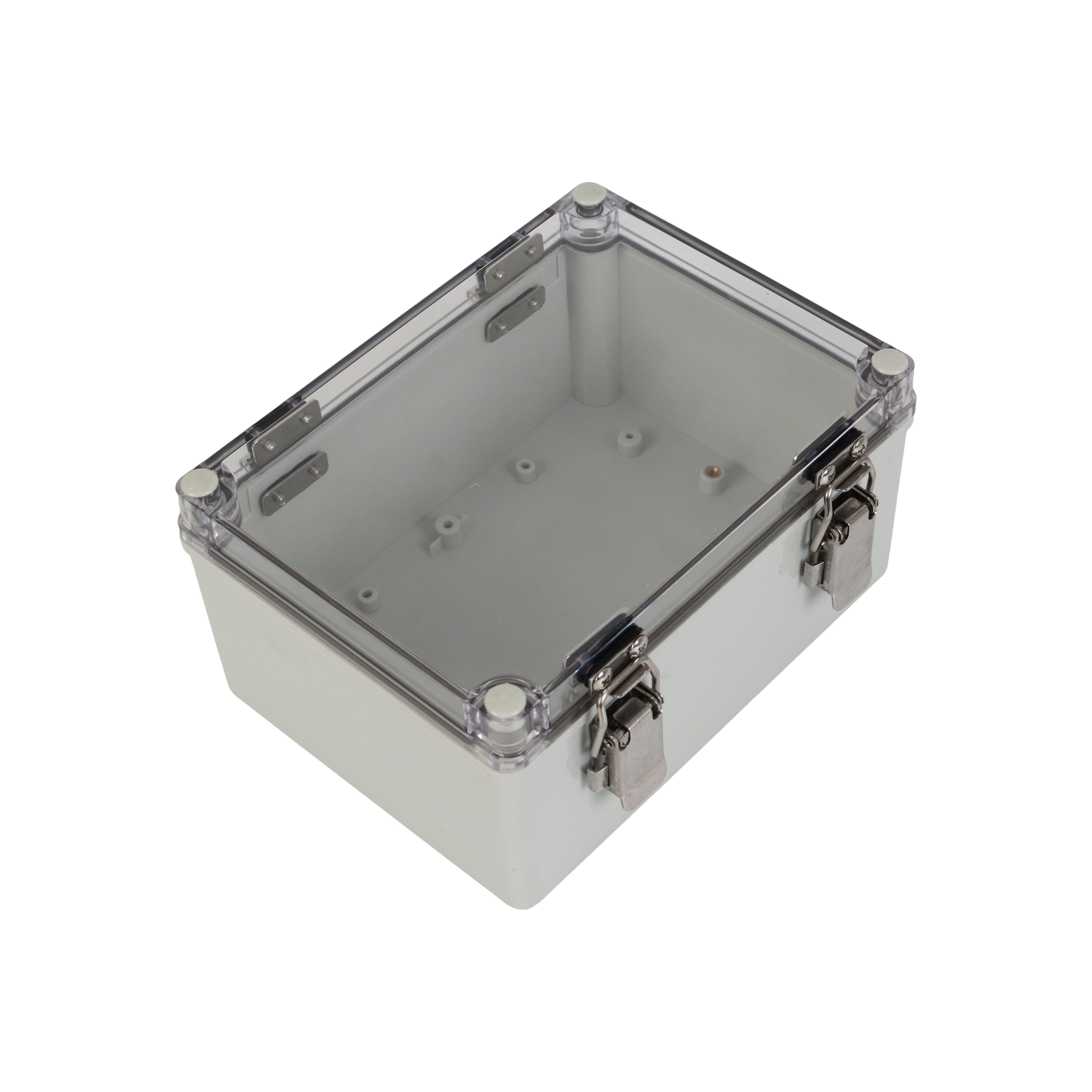 Twin Eagle Imports Junction Box ABS IP66 Clear Lid Hinge Junction Box 150 x 200 x 100mm