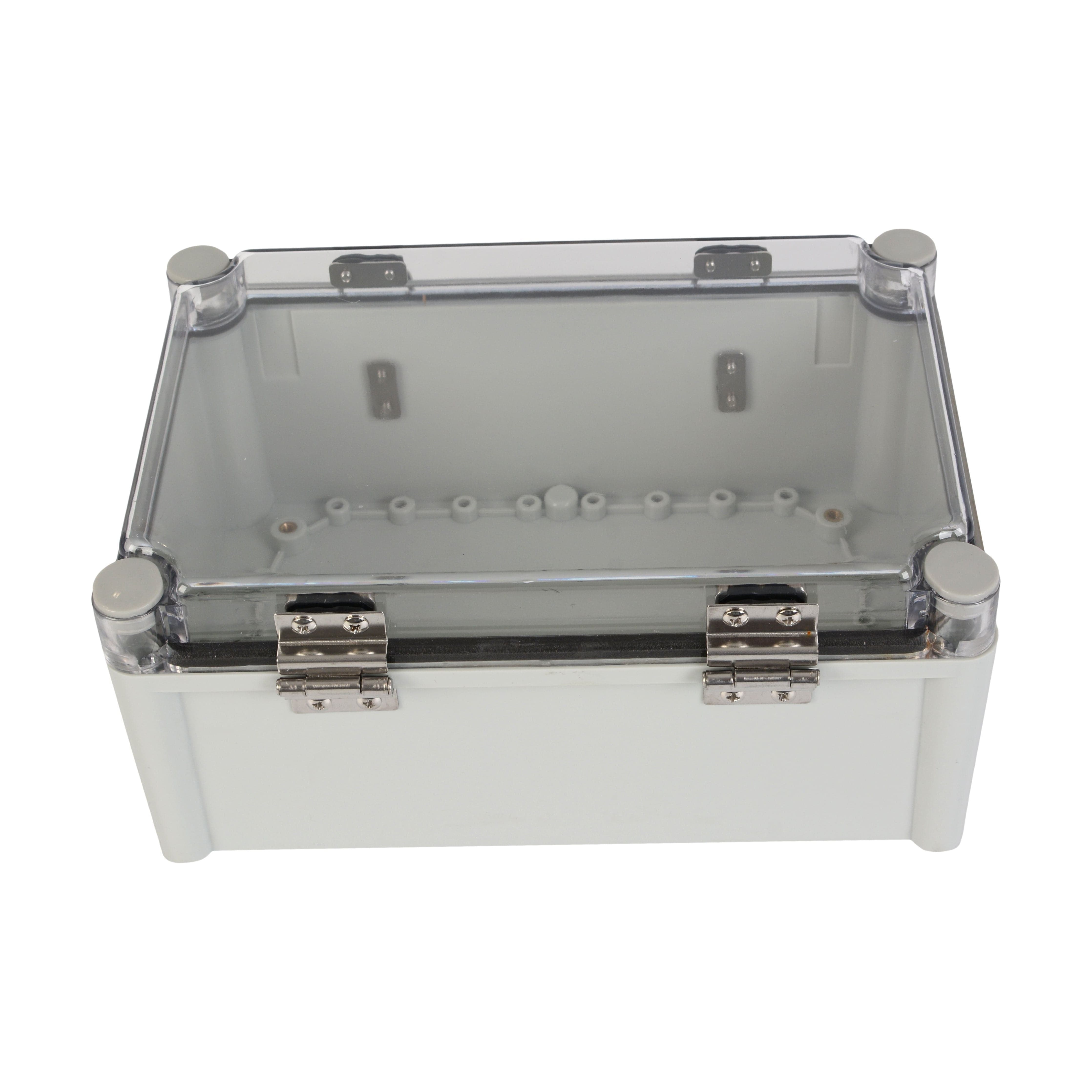 Twin Eagle Imports Junction Box ABS IP66 Clear Lid Hinge Junction Box 280 x 190 x 130mm