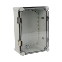 Twin Eagle Imports Junction Box ABS IP66 Clear Lid Hinge Junction Box 280 x 190 x 130mm