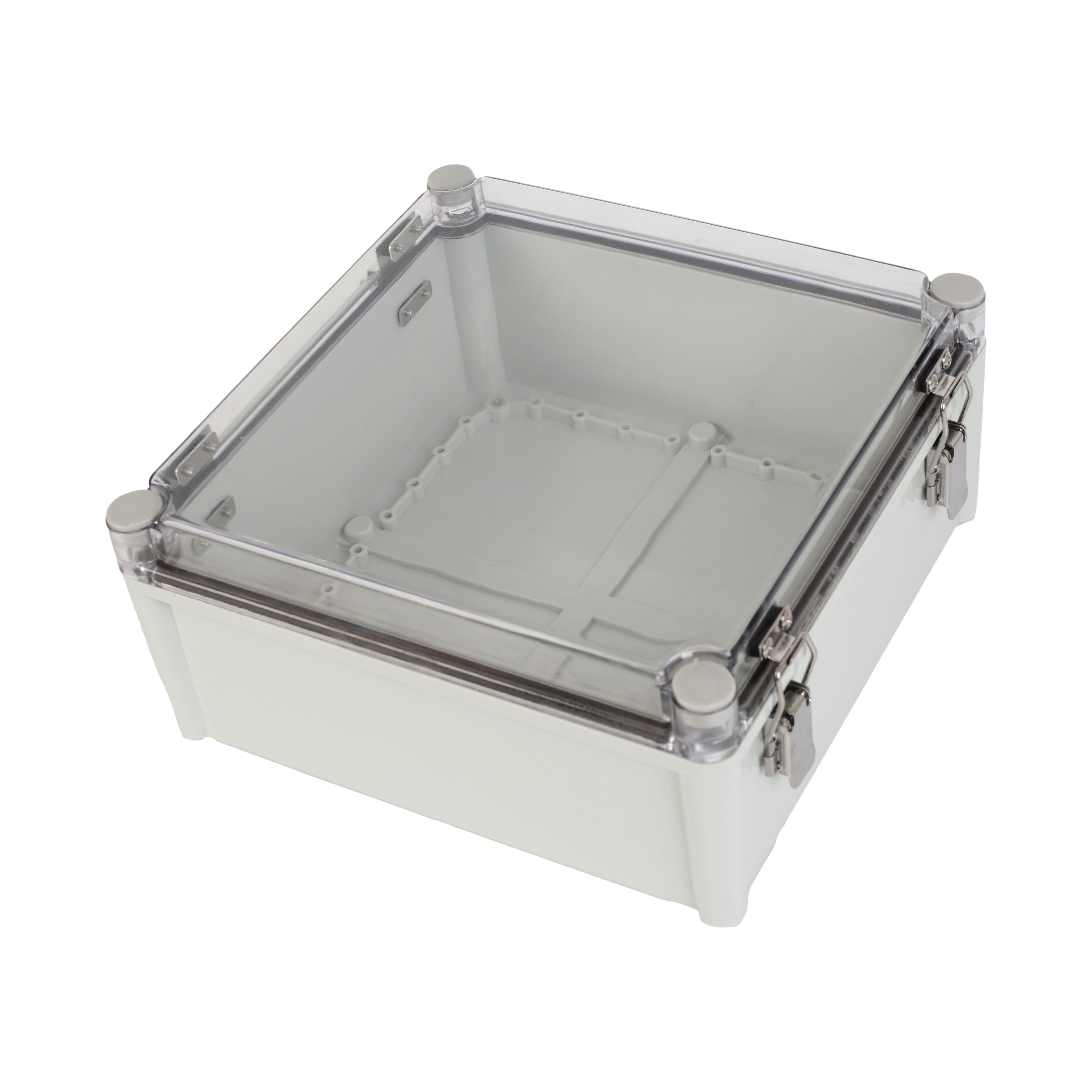 Twin Eagle Imports Junction Box ABS IP66 Clear Lid Hinge Junction Box 280 x 280 x 130mm