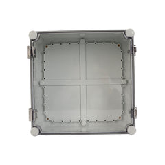 Twin Eagle Imports Junction Box ABS IP66 Clear Lid Hinge Junction Box 280 x 280 x 130mm