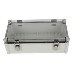Twin Eagle Imports Junction Box ABS IP66 Clear Lid Hinge Junction Box 380 x 190 x 130mm
