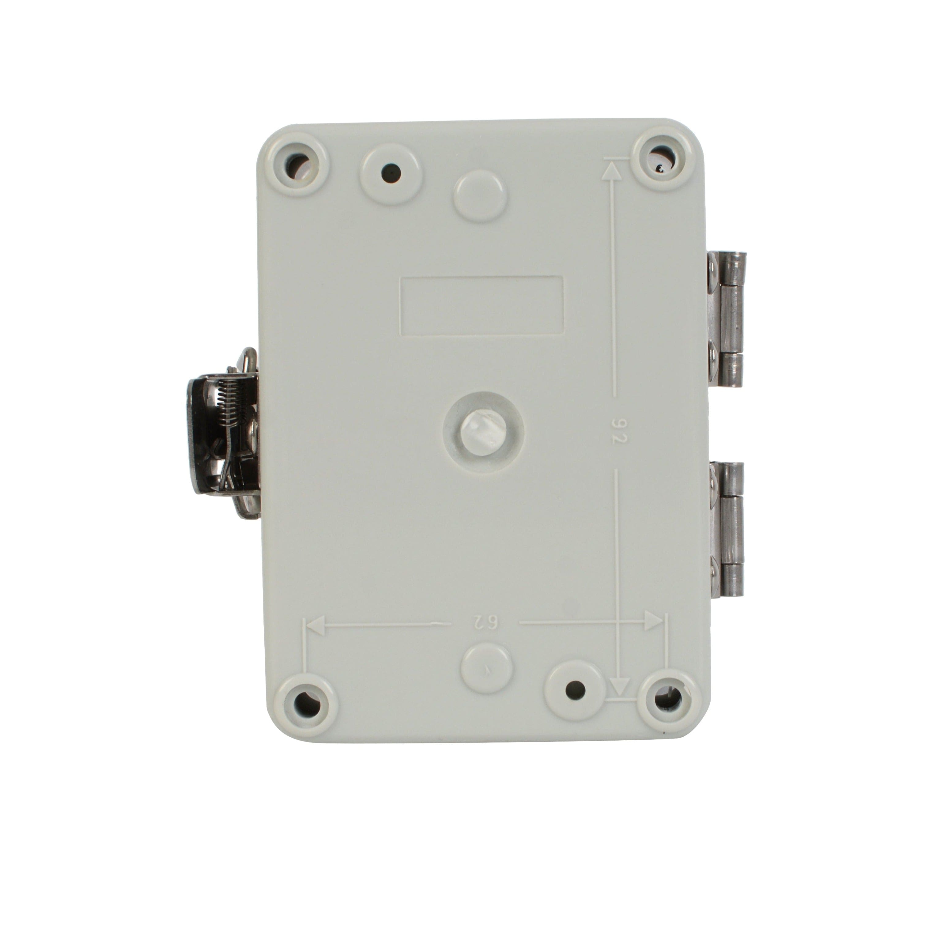 Twin Eagle Imports Junction Box ABS IP66 Clear Lid Hinge Junction Box 80 x 110 x 85mm