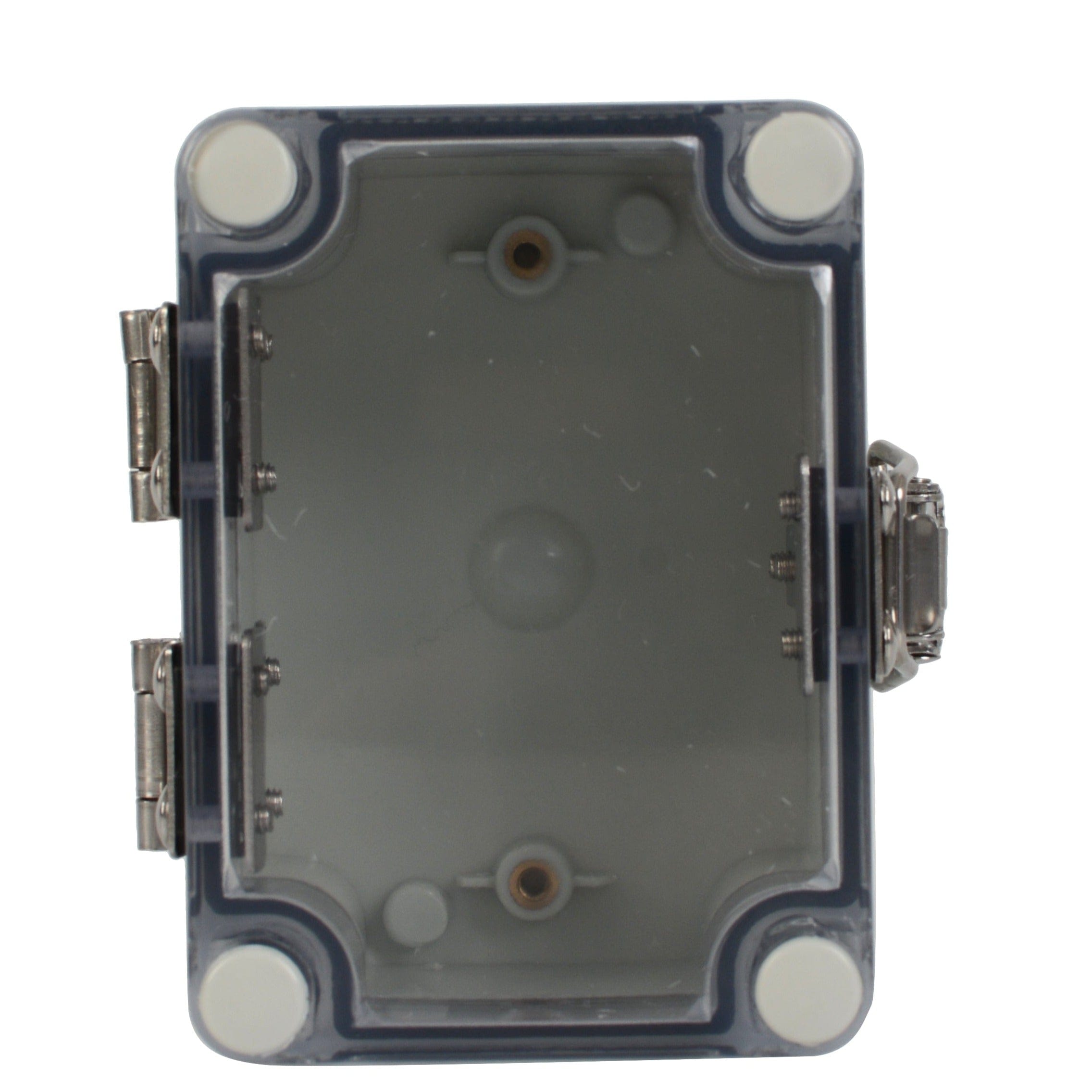 Twin Eagle Imports Junction Box ABS IP66 Clear Lid Hinge Junction Box 80 x 110 x 85mm