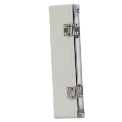 Twin Eagle Imports Junction Box ABS IP66 Clear Lid Hinge Junction Box 80 x 250 x 70mm