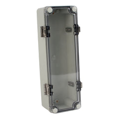 Twin Eagle Imports Junction Box ABS IP66 Clear Lid Hinge Junction Box 80 x 250 x 70mm
