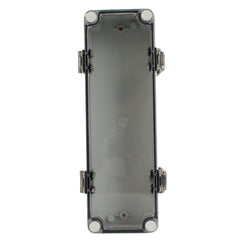 Twin Eagle Imports Junction Box ABS IP66 Clear Lid Hinge Junction Box 80 x 250 x 70mm