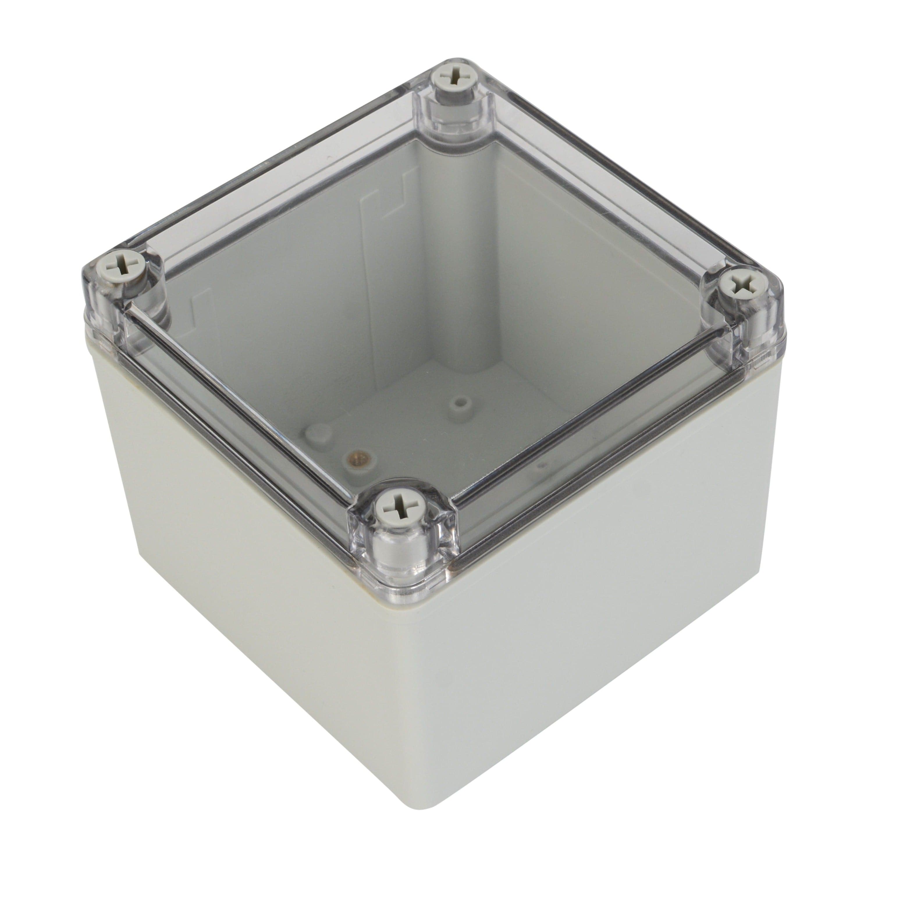 Twin Eagle Imports Junction Box ABS IP66 Clear Lid Junction Box 125 x 125 x 100mm