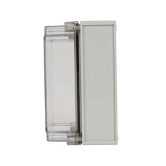 Twin Eagle Imports Junction Box ABS IP66 Clear Lid Junction Box 125 x 175 x 100mm