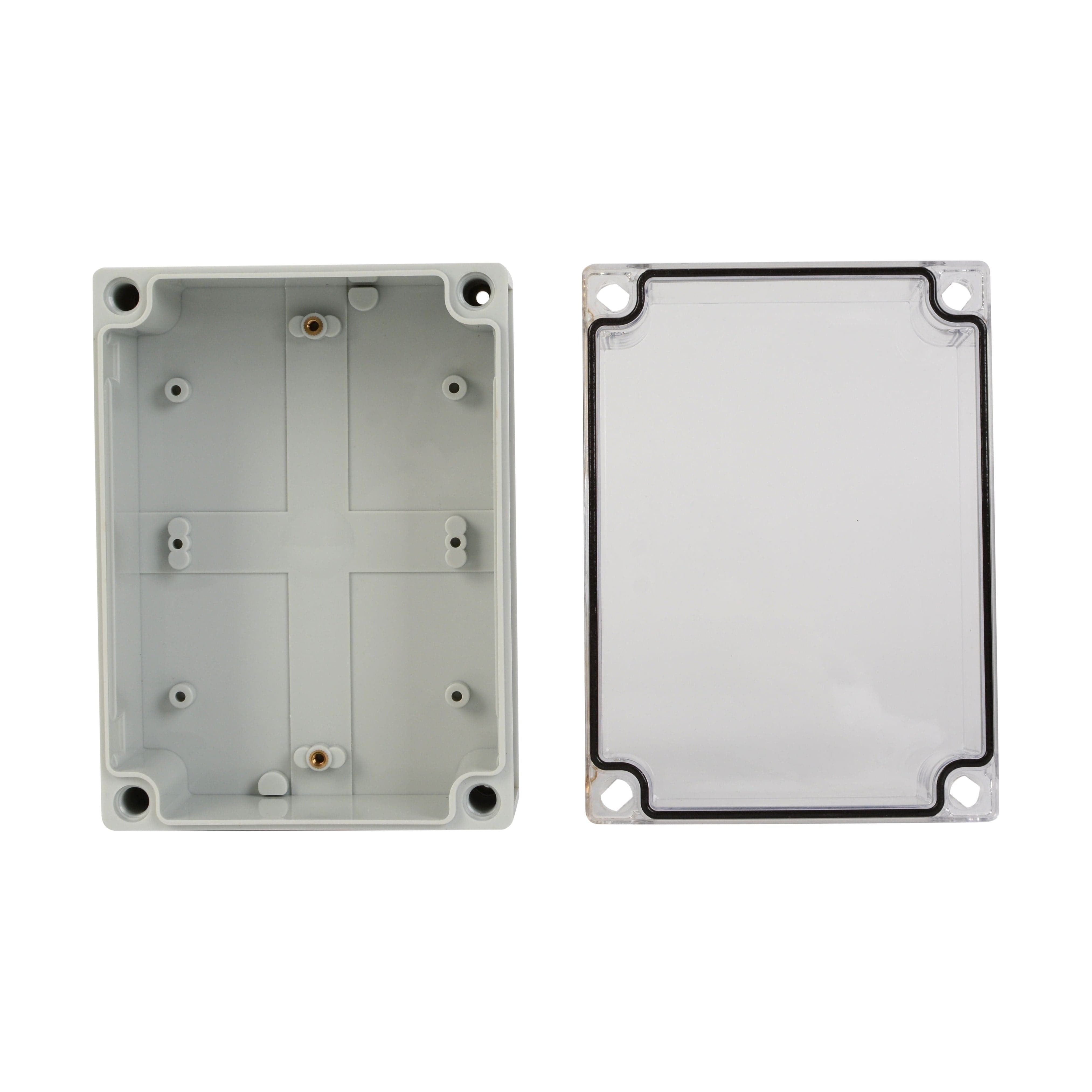 Twin Eagle Imports Junction Box ABS IP66 Clear Lid Junction Box 125 x 175 x 100mm