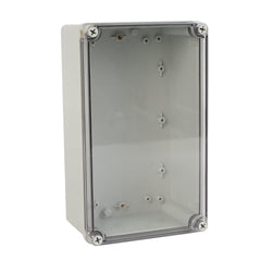 Twin Eagle Imports Junction Box ABS IP66 Clear Lid Junction Box 150 x 250 x 100mm