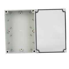 Twin Eagle Imports Junction Box ABS IP66 Clear Lid Junction Box 175 x 250 x 75mm