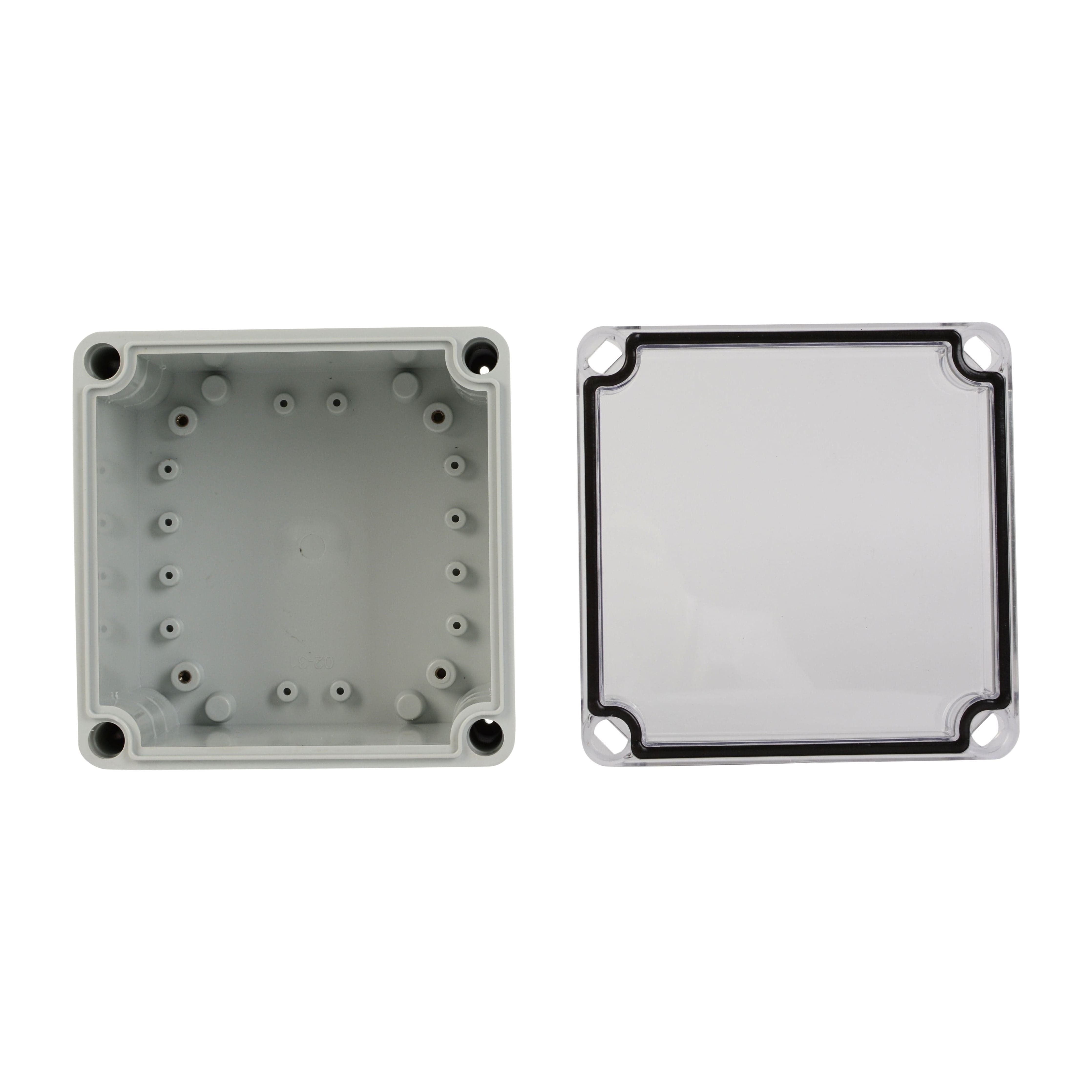 Twin Eagle Imports Junction Box ABS IP66 Clear Lid Junction Box 190 x 190 x 130mm
