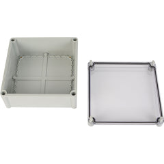 Twin Eagle Imports Junction Box ABS IP66 Clear Lid Junction Box 280 x 280 x 130mm