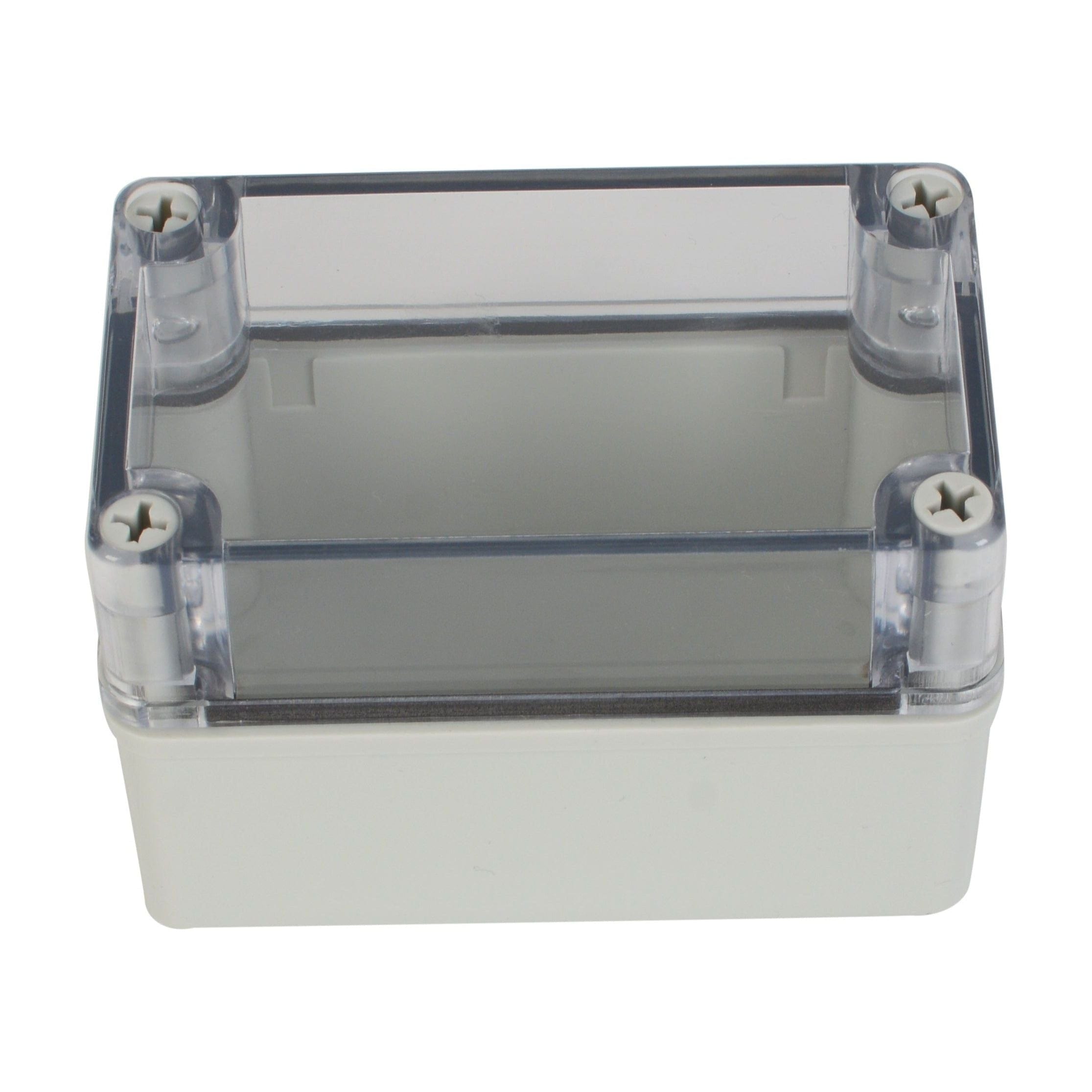 Twin Eagle Imports Junction Box ABS IP66 Clear Lid Junction Box 80 x 130 x 85mm