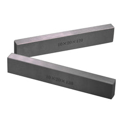 Twin Eagle Imports Parallel Bars 12 pairs Parallel Steel Gauge Block Set Ground Steel 24 plates 120mm Long