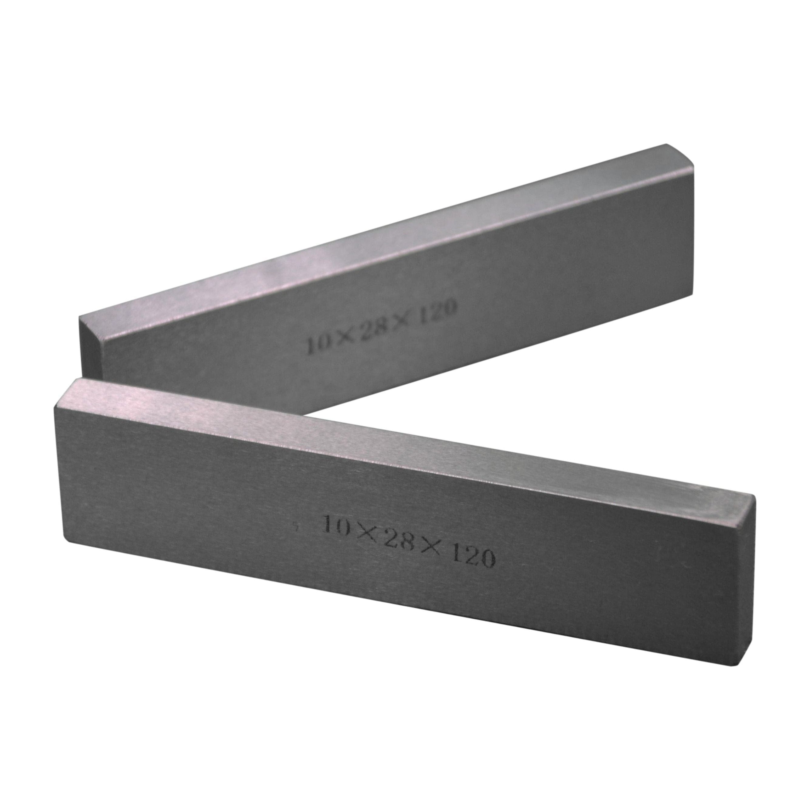 Twin Eagle Imports Parallel Bars 12 pairs Parallel Steel Gauge Block Set Ground Steel 24 plates 120mm Long