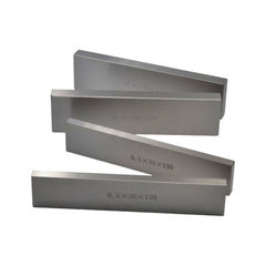 Twin Eagle Imports Parallel Bars 7 pairs Parallel Steel Gauge Block Set Ground Steel 14 plates 150 mm Long