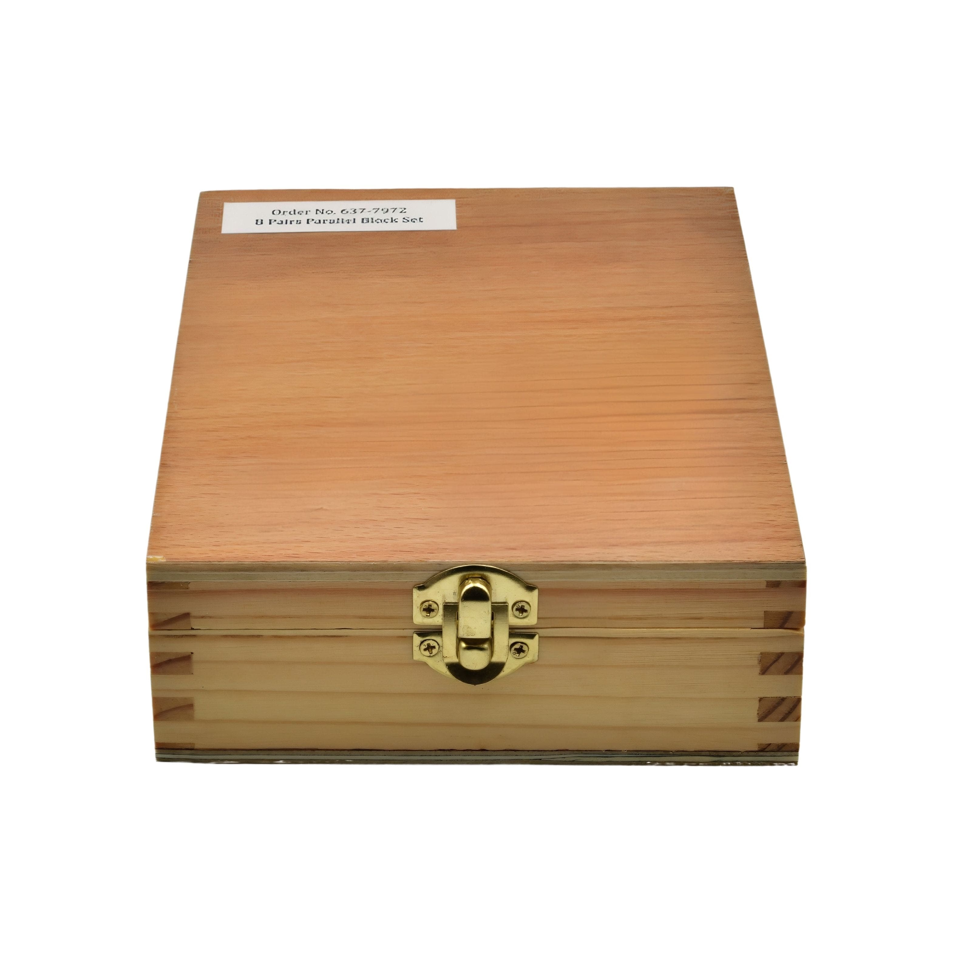 Twin Eagle Imports Parallel Bars 8 Pairs Parallel Steel Gauge Block Set Ground Steel 16 plates 120 mm Long