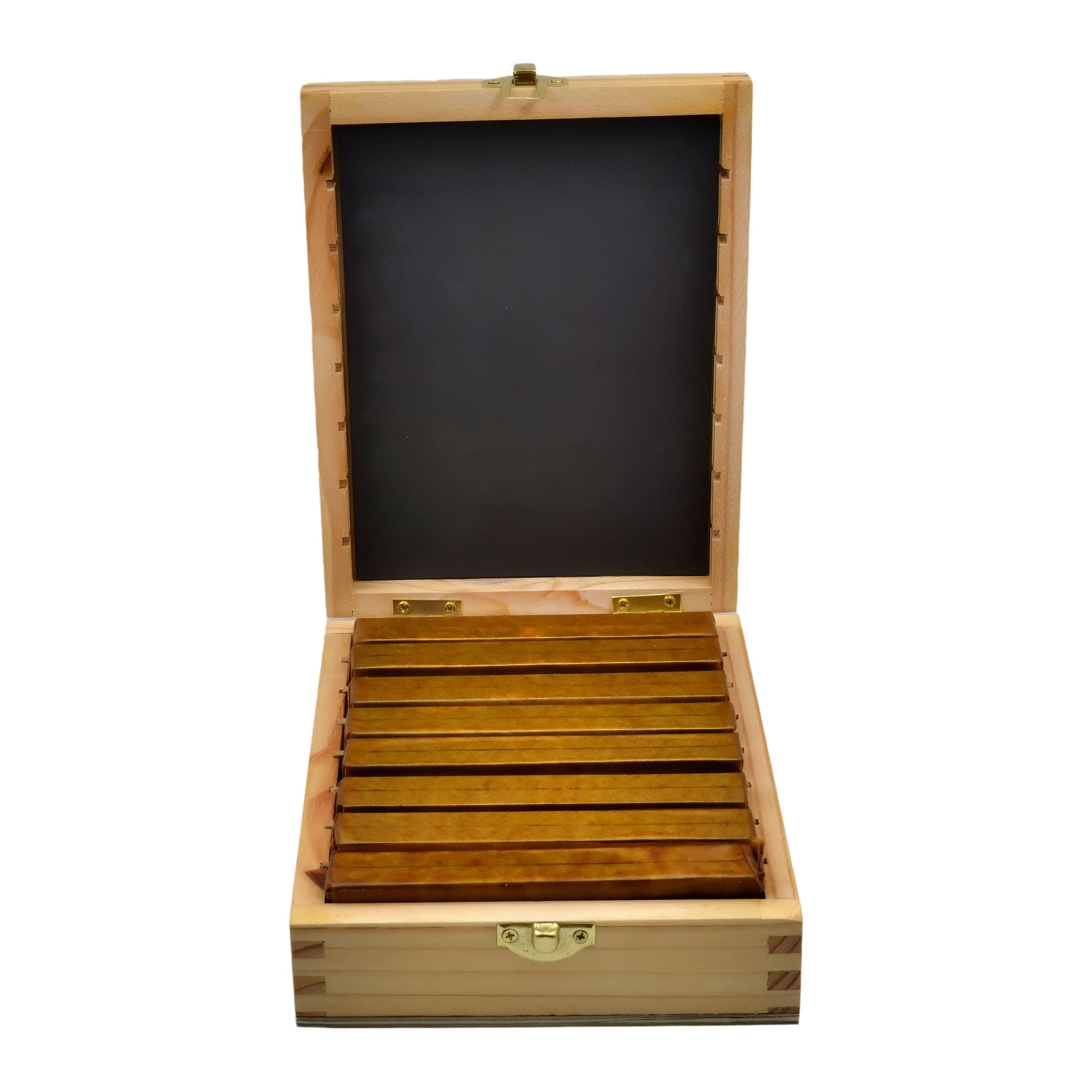 Twin Eagle Imports Parallel Bars 8 Pairs Parallel Steel Gauge Block Set Ground Steel 16 plates 120 mm Long