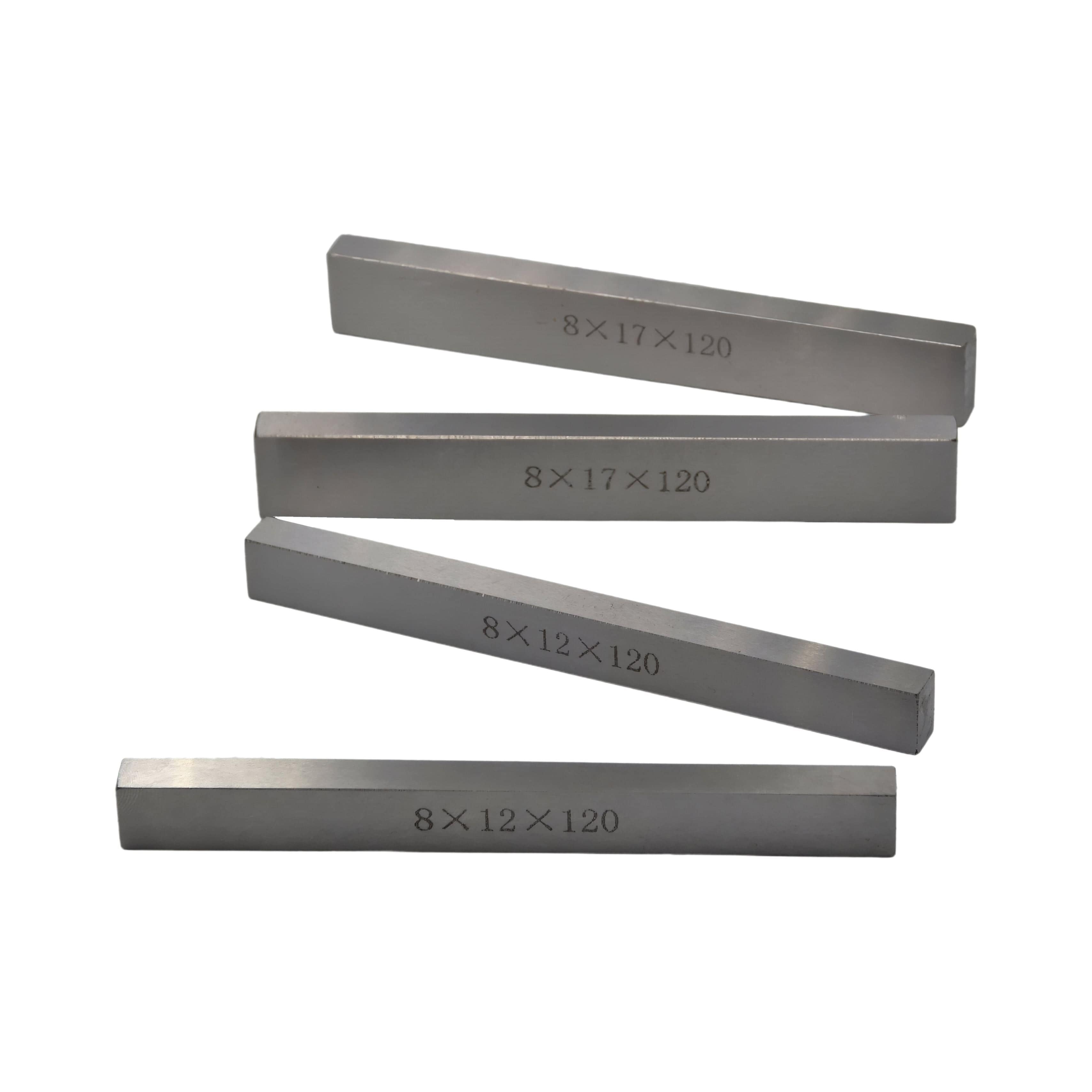 Twin Eagle Imports Parallel Bars 8 Pairs Parallel Steel Gauge Block Set Ground Steel 16 plates 120 mm Long