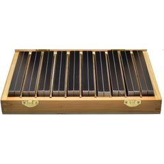 Twin Eagle Imports parallel sets 10 pairs Parallel Steel Gauge Block Set Ground Steel 20 plates 150mm Long