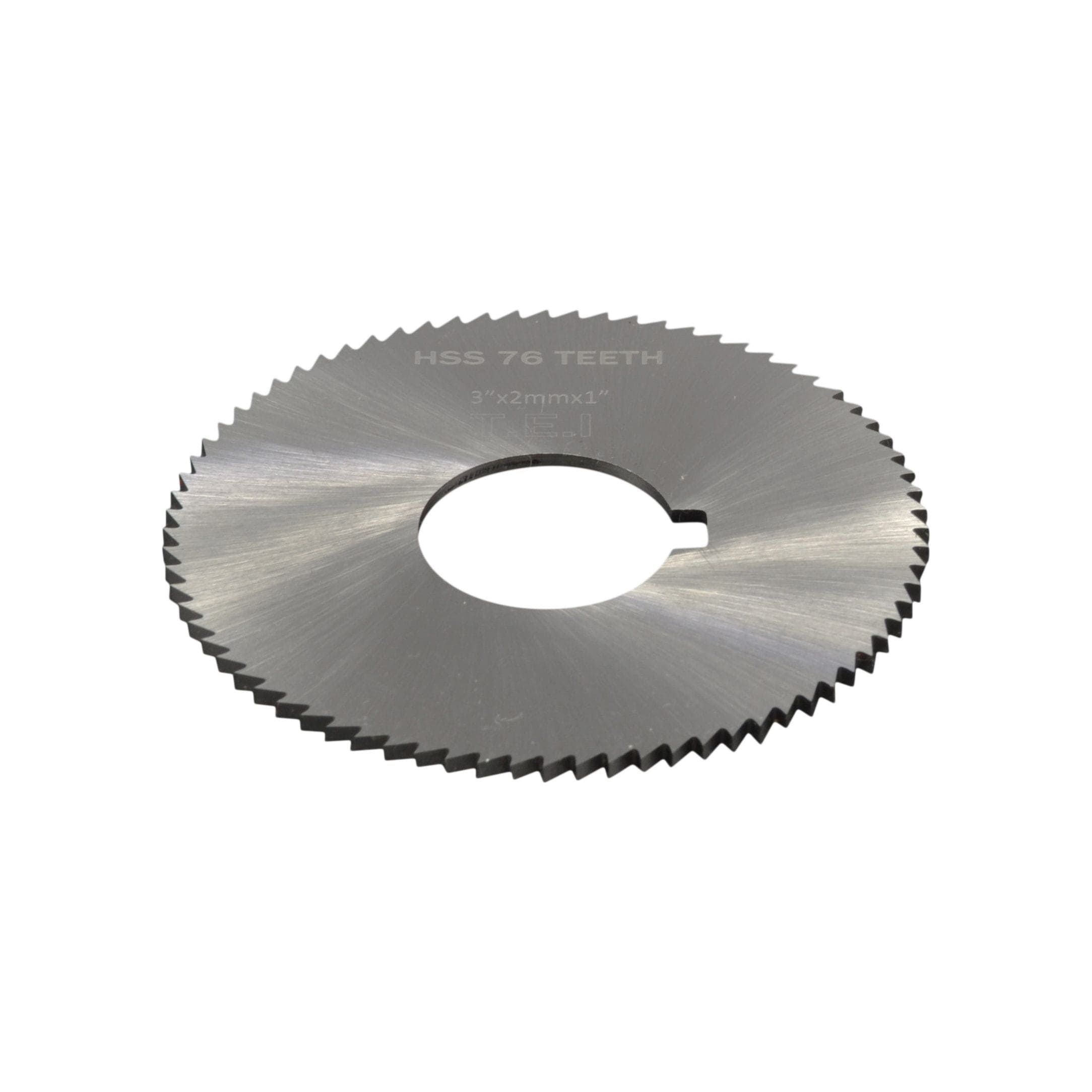 Twin Eagle Imports Slitting Saws TEI HSS Slitting Saw 3"x 2 MM x 1" Bore