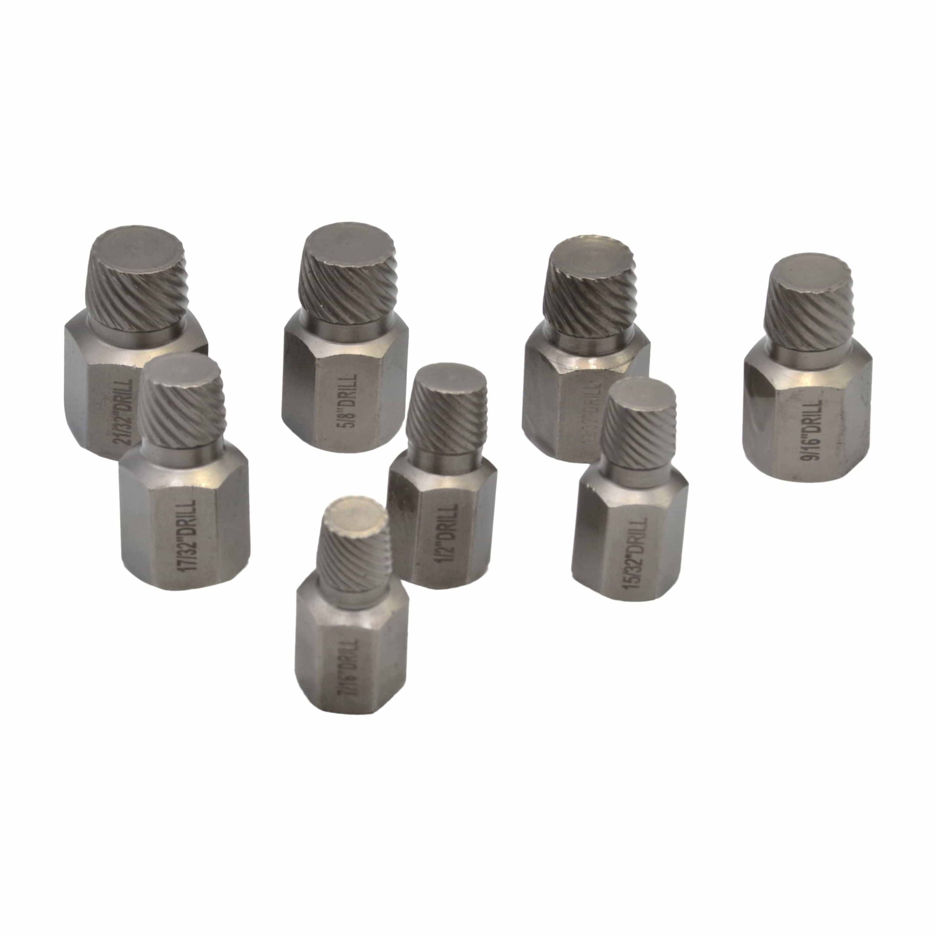 Twin Eagle Imports Stud Remover Multi Spline Screw Extractor 25 Piece Kit