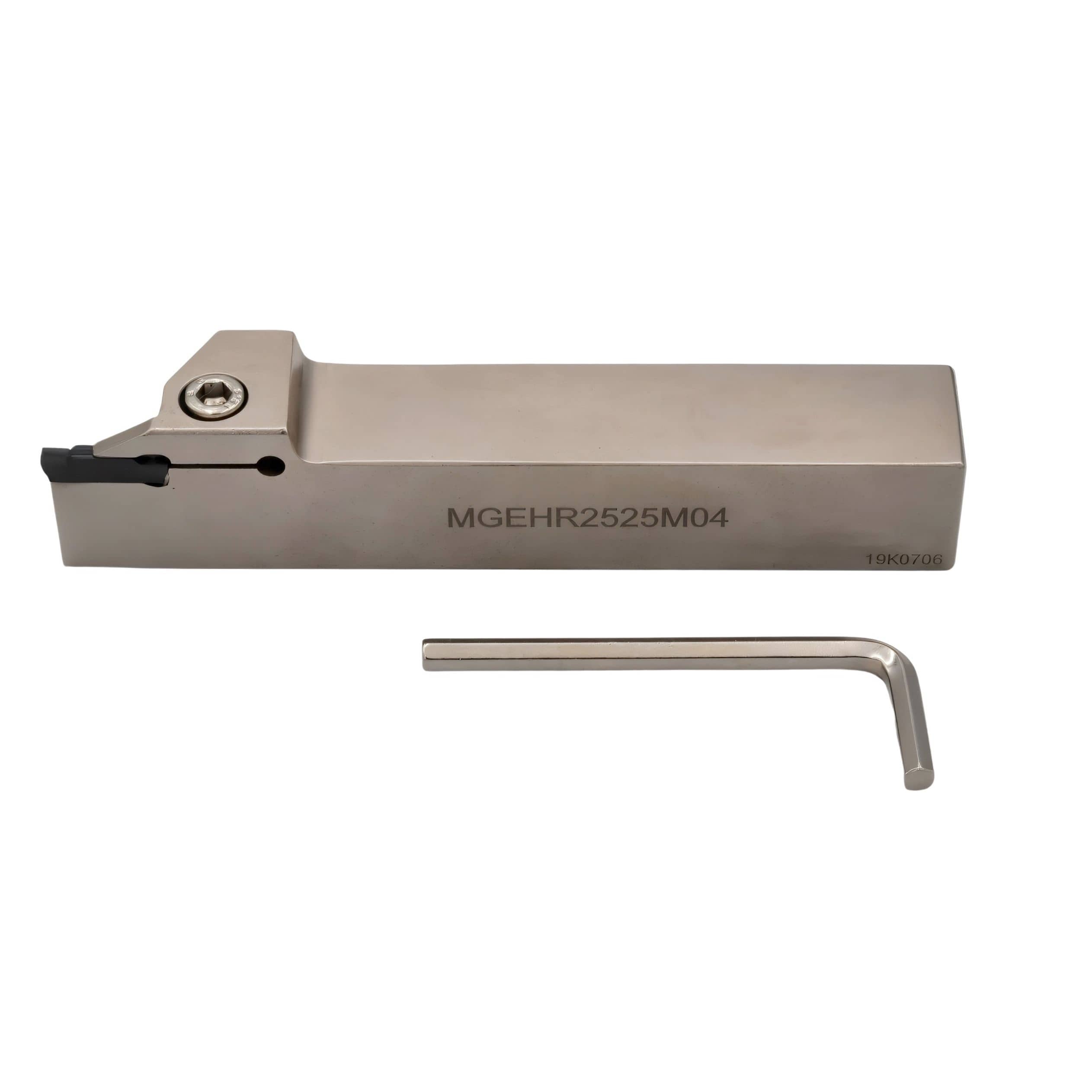 Twin Eagle Imports TOOL HOLDERS Grooving and Cut-Off Tool Holder MGEHR2525M04 w/TiAlN Coated MGMN400 Inserts